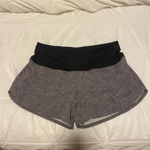 Lululemon speed up high rise lined short 4” length
